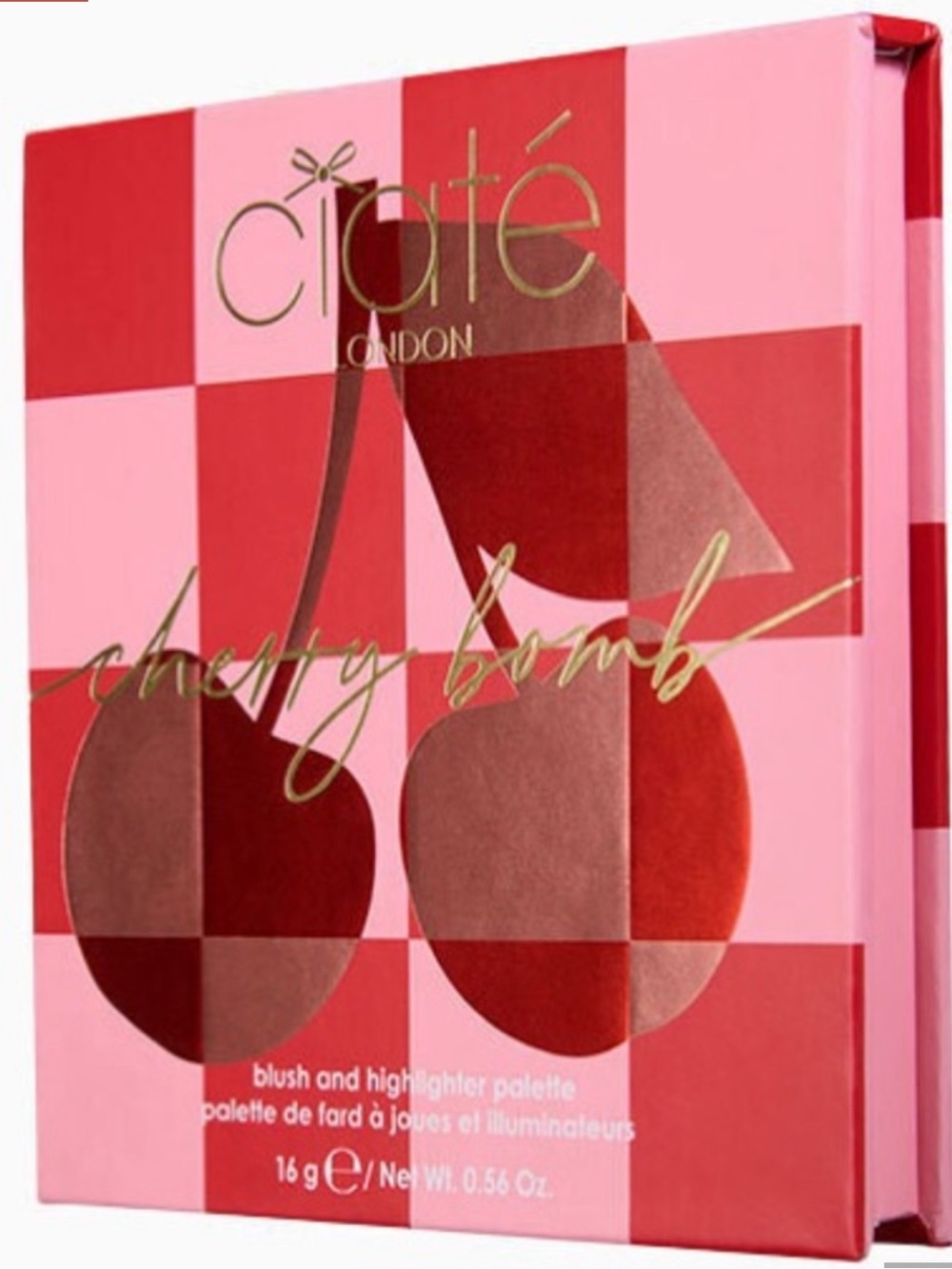 Ciaté Cherry Bomb Eyeshadow Palette - Pink & Red Tones
